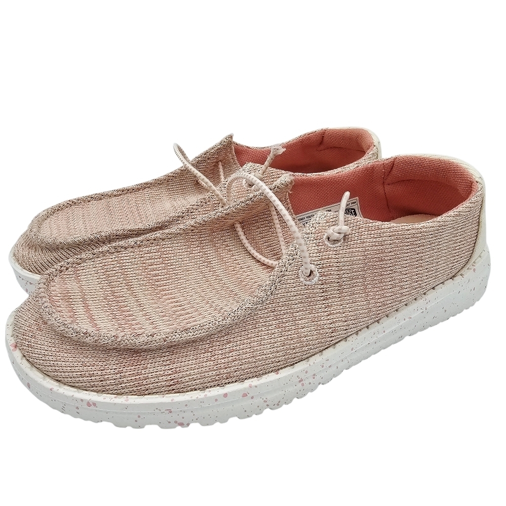 Hey Dude Wendy Youth Sport Mesh Light Pink Shoes